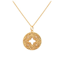 Load image into Gallery viewer, 0.10 CT DIAMOND &amp; 14K YELLOW GOLD CHAIN PENDANT
