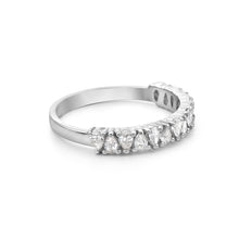 Load image into Gallery viewer, 0.73 Cts Pear Shape Diamond 18Kt White Gold Ring
