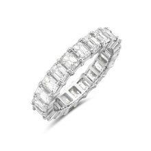 Load image into Gallery viewer, Classic Diamond Eternity Ring 18k Yellow and White Gold
