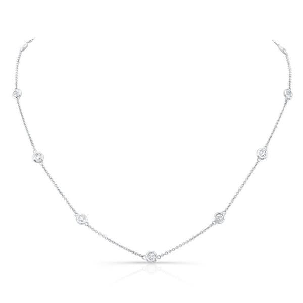 0.55Ct. Tw. Diamond By the Yard 14K Gold Necklace