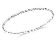 Load image into Gallery viewer, 1.5Ct Diamond All Around Flexi Bangle
