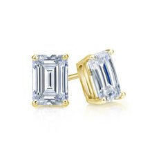 Load image into Gallery viewer, 2.32Ct Baguette Diamond 14K Yellow Gold Earring
