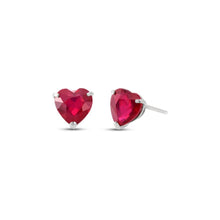 Load image into Gallery viewer, Ruby Hart Solitaire Stud Earring 14k Gold
