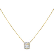 Load image into Gallery viewer, 0.28 Carat Baguette Diamond Necklace

