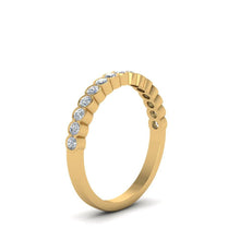 Load image into Gallery viewer, This Bezel Channel Set Diamond Band

